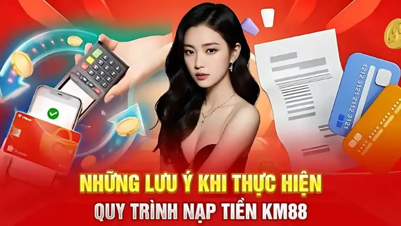 Các bước nạp tiền KM88 để tham gia đặt cược